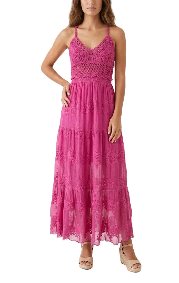 Guess Vestido Bordados con Seda