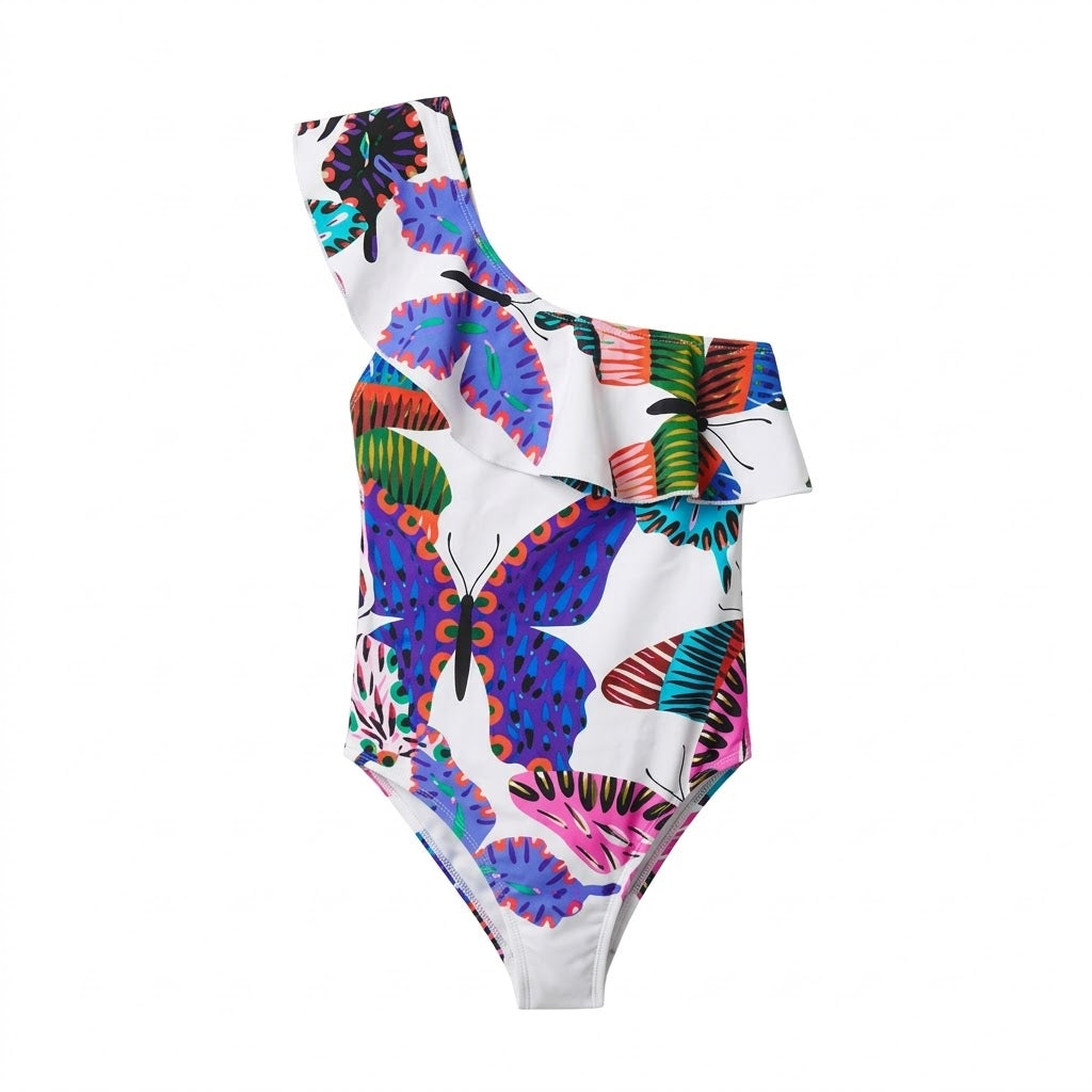 Desigual Ariel  Bañador Volantes  de Mariposas