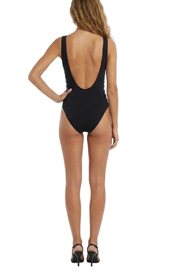 Kappa Body Negro Detalle Lateral