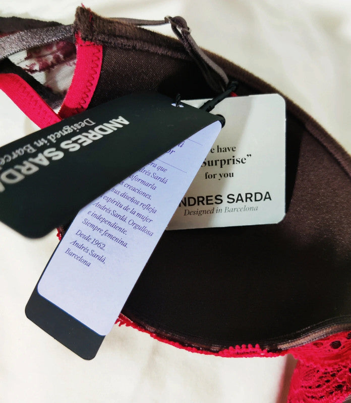 Andres Sarda Sujetador Bordado