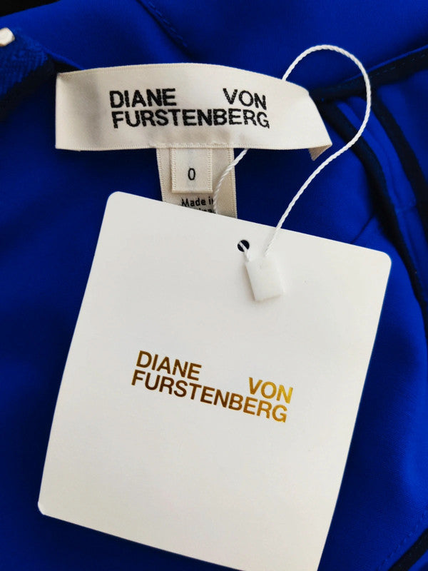 Diane von Furstenberg  Vestido Azul