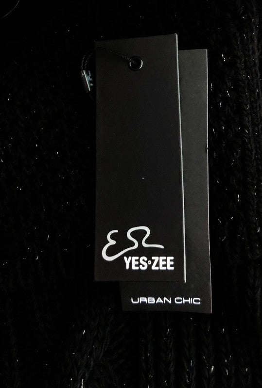 YES-ZEE Bufanda Punto Combinado