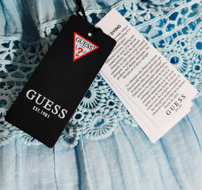 Guess Vestido Amberlee Escote Bardot