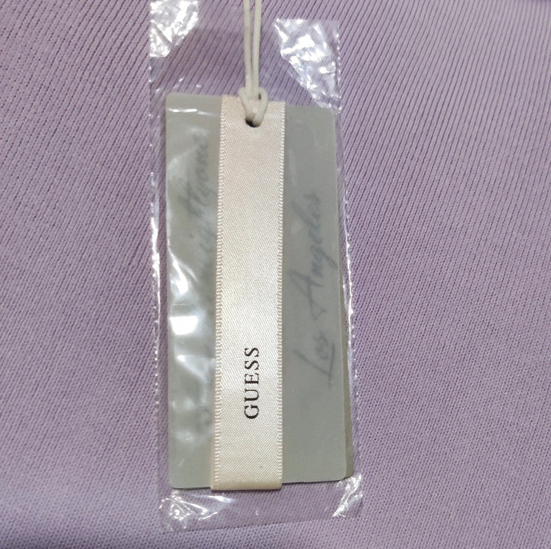 Guess Vestido Midi “Annie” Canalé Lila