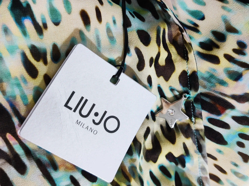 Liu Jo Vestido Largo Animal Print