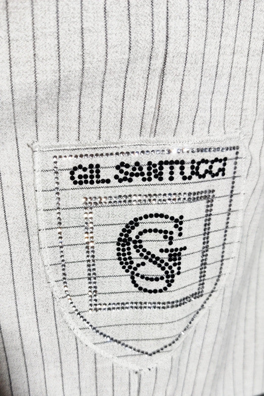 Gil Santucci Pantalon Corto con Sello Italiano