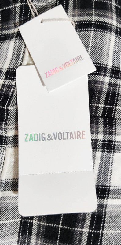 Zadig & Voltaire Camisa Oversize de Cuadros