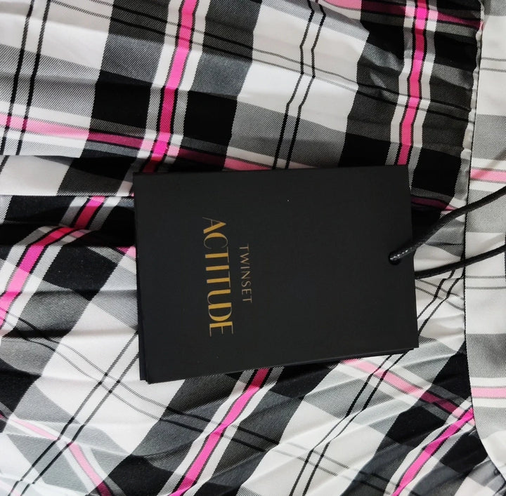 Twinset Falda Plisada Asimétrica