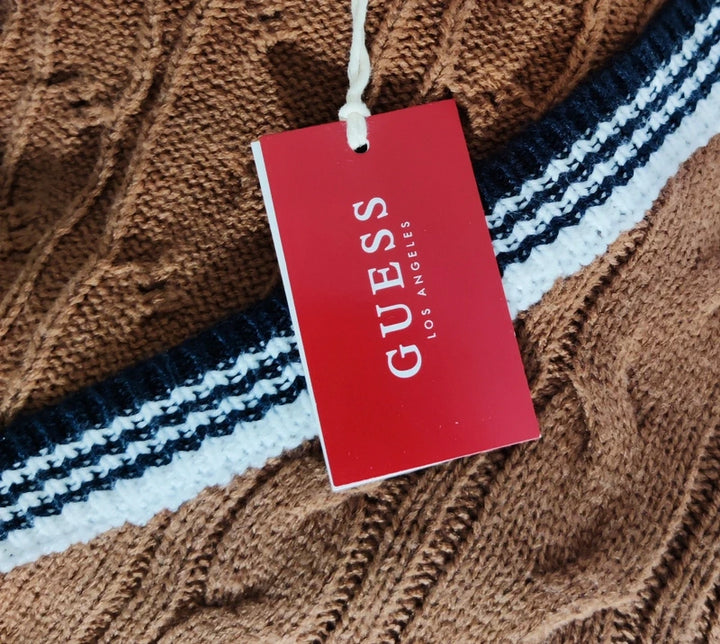 Cardigan Guess Marrón Trenzas