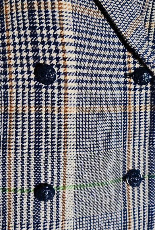 Zadig & Voltaire Abrigo Motty Carreaux Lana