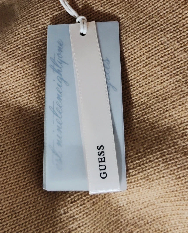 Guess Jersey Flecos Cuello Alto