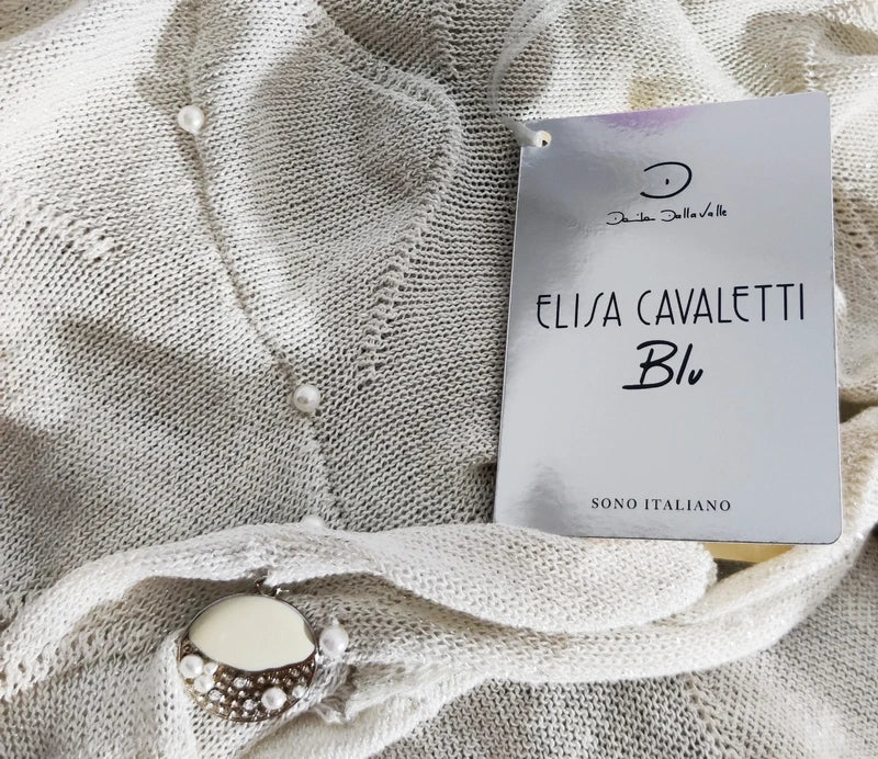 Elisa Cavaletti Cardigan Tejido en Cascada