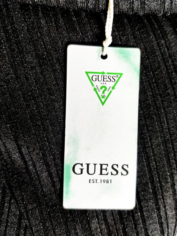 Guess Vestido Largo Acanalado