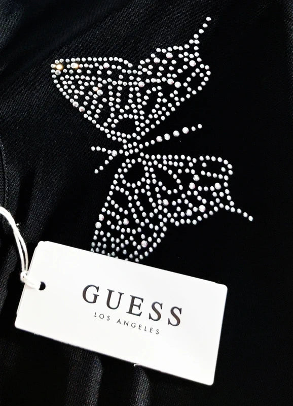 GUESS Los Angeles  Blusa Mariposas de Strass
