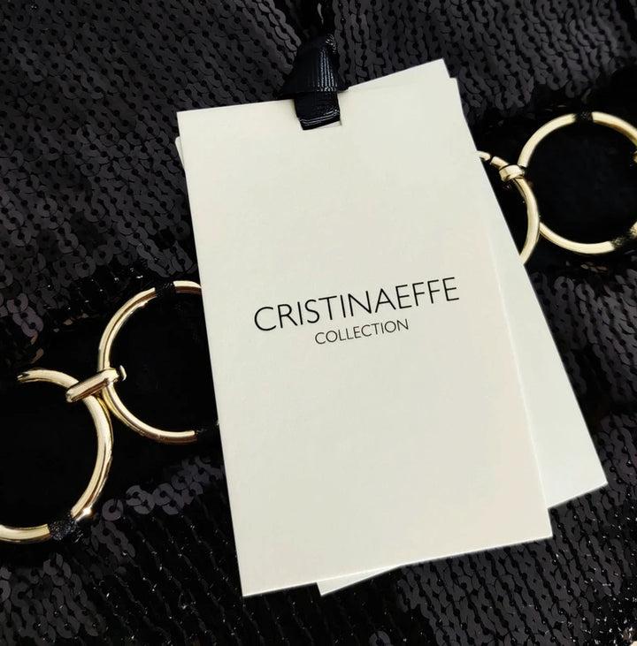 CRISTINAEFFE Vestido de fiesta  lentejuelas