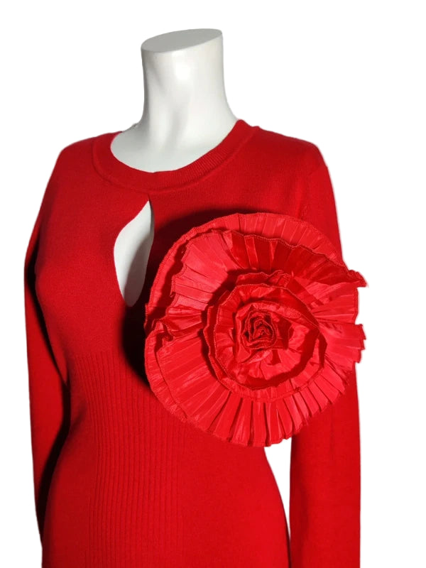 TWINSET Actitude Vestido con Flor 3D