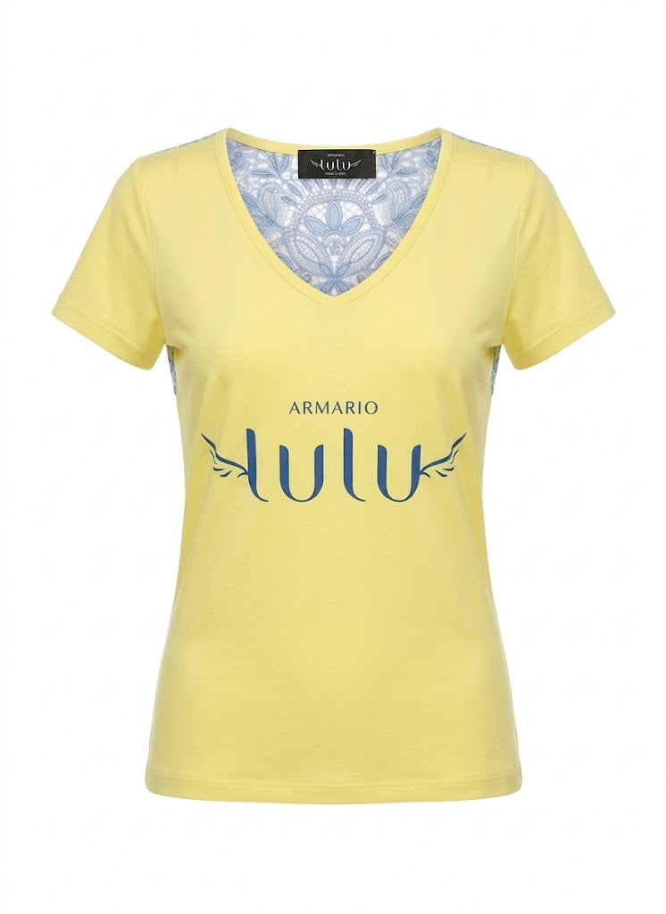 El Armario Lulu Camiseta con Encaje
