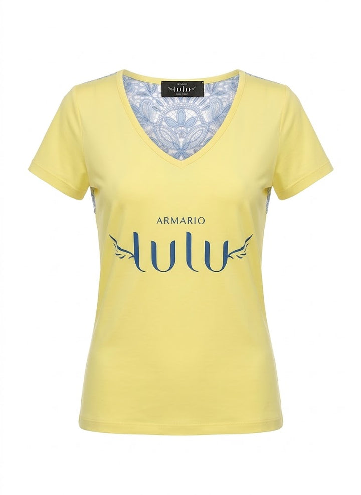 El Armario Lulu Camiseta con Encaje
