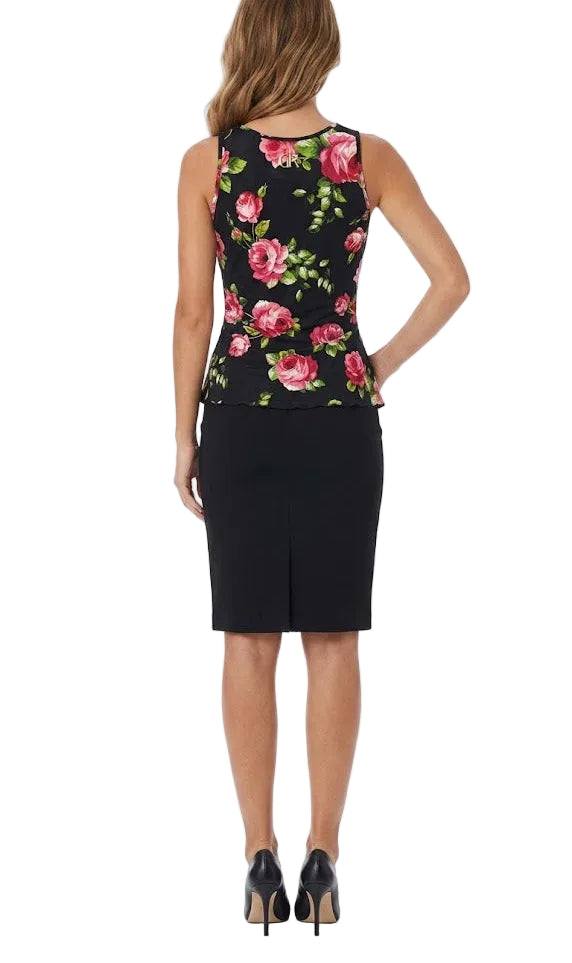 Denny Rose Top Cruzado Floral