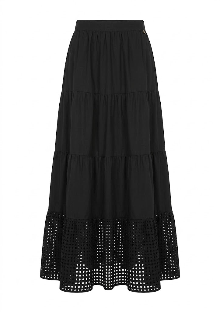 Attitude Twinset Falda Maxi Fluida