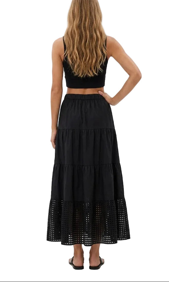 Attitude Twinset Falda Maxi Fluida