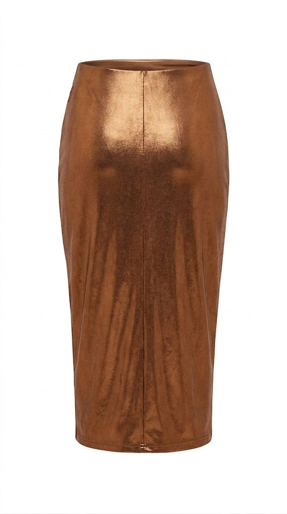 Twin Set Actitud Falda Bronce