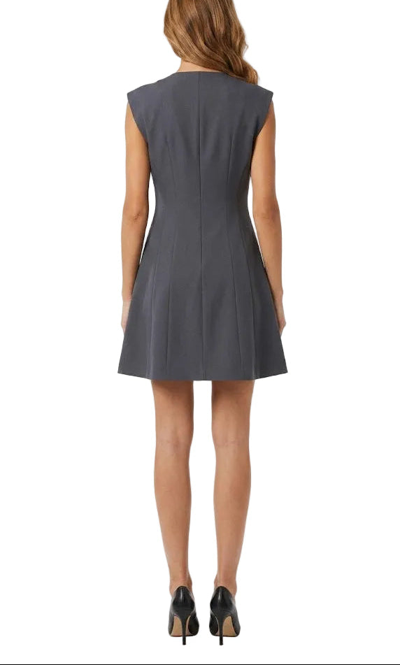 MOCHY Vestido A-line Gris