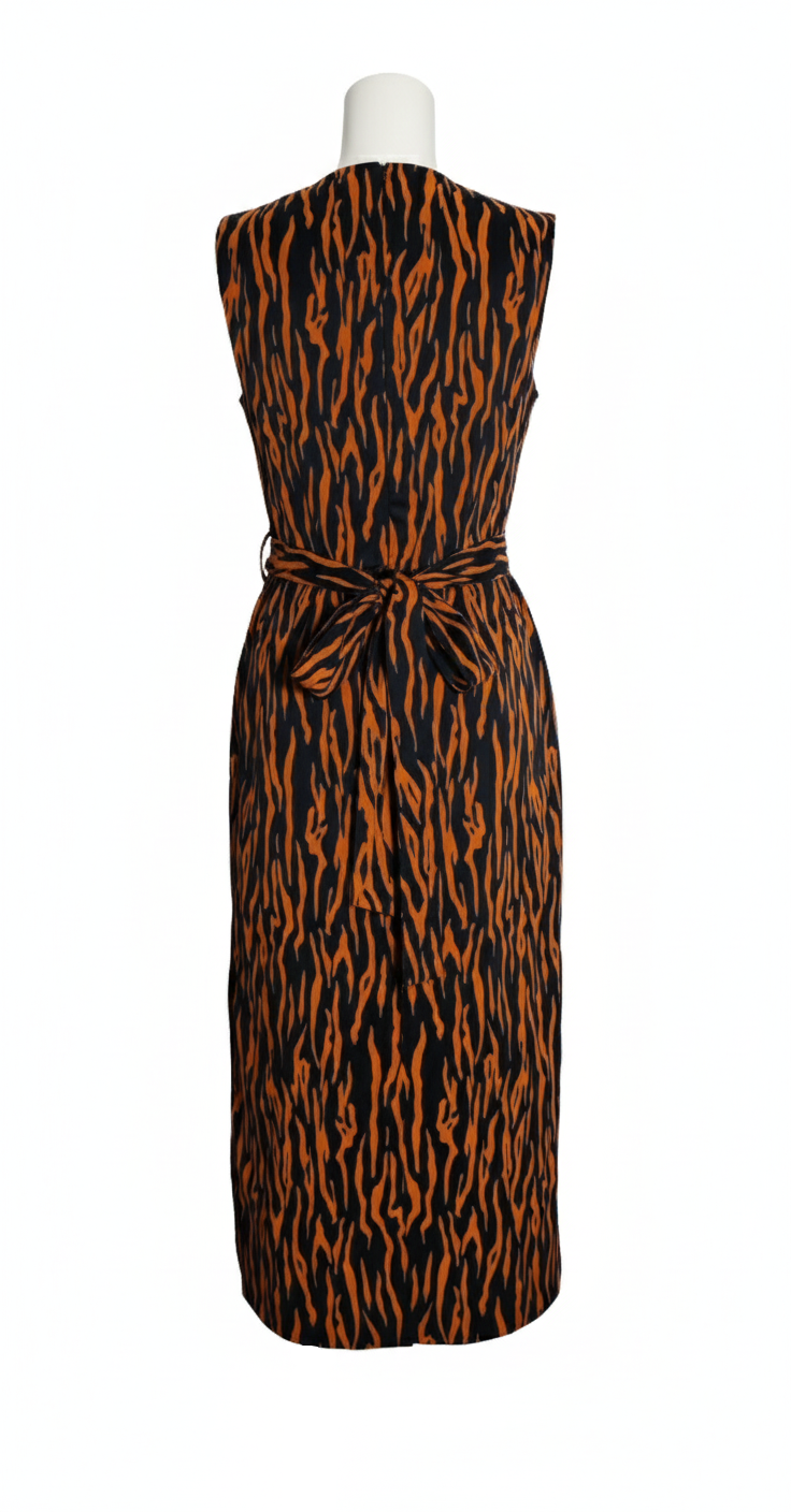 Diane Von Furstenberg Vestido Cruzado