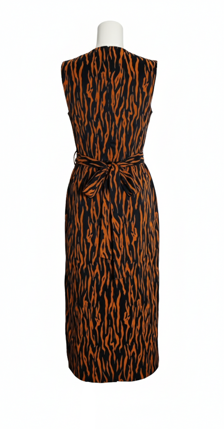 Diane Von Furstenberg Vestido Cruzado