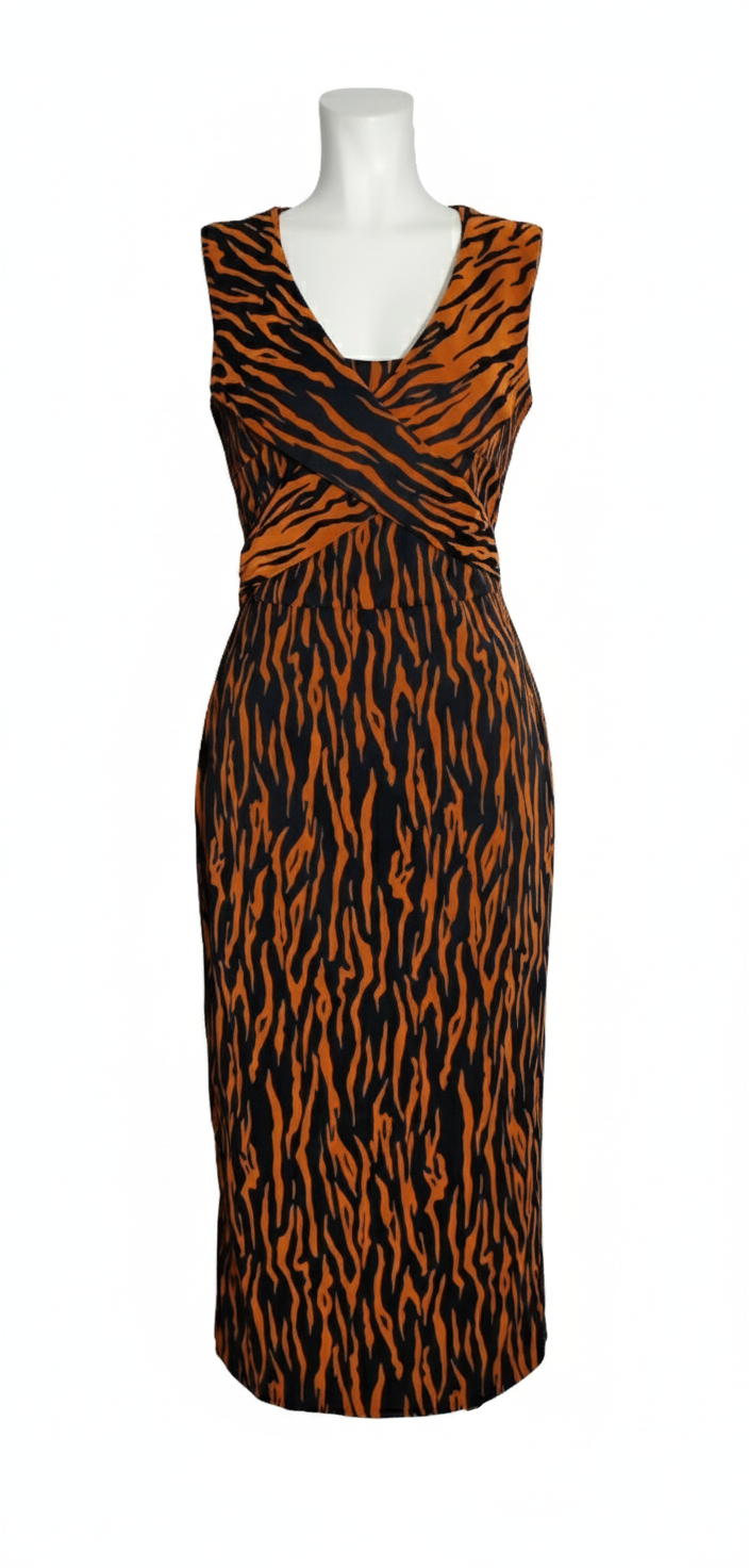 Diane Von Furstenberg Vestido Cruzado