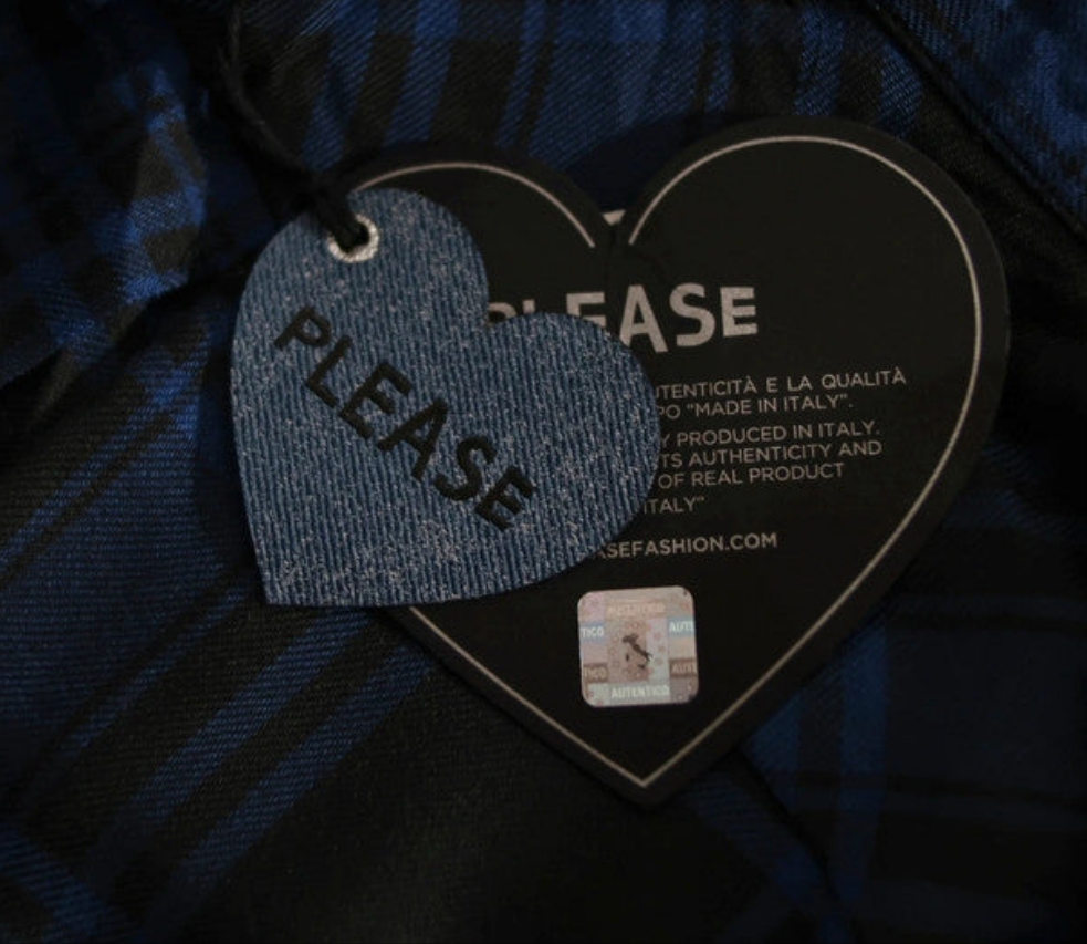 Please Vestido Camisero a Cuadros