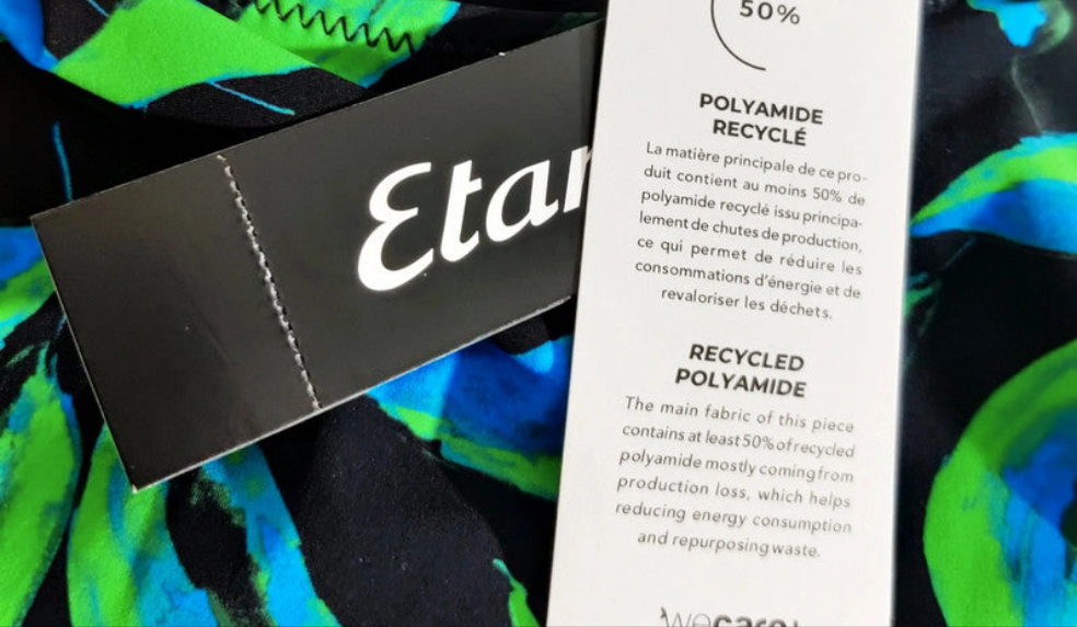 Etam Bañador una pieza Hojas Tropicales