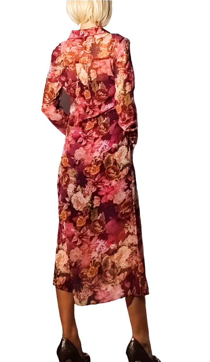 Guess Eco Vestido Lama Floral