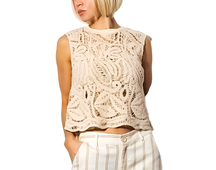 Maliparmi Top Macramé