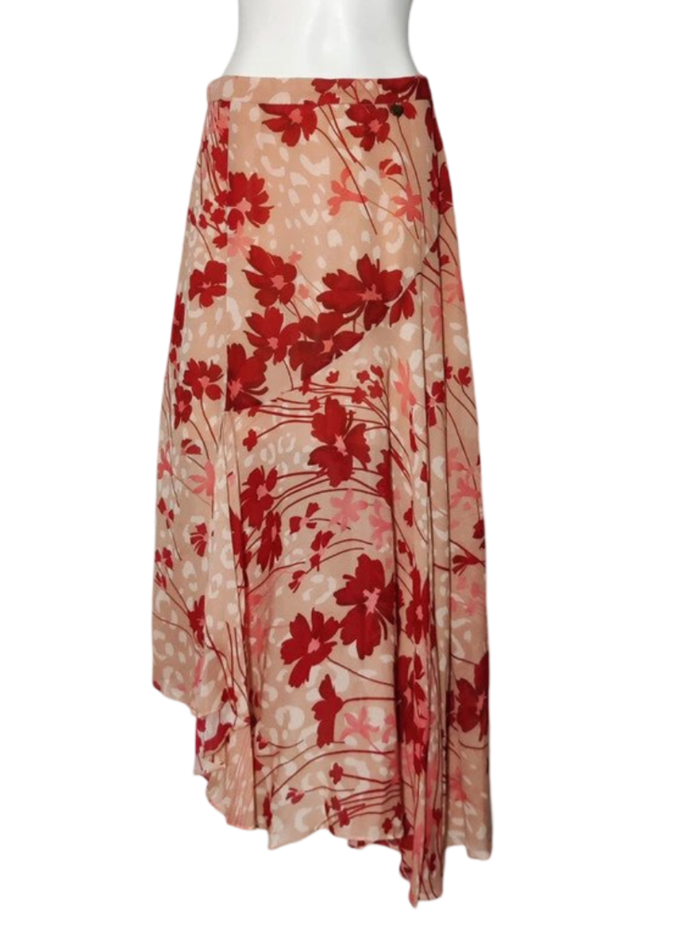 TwinSet  Falda Asimétrica Floral