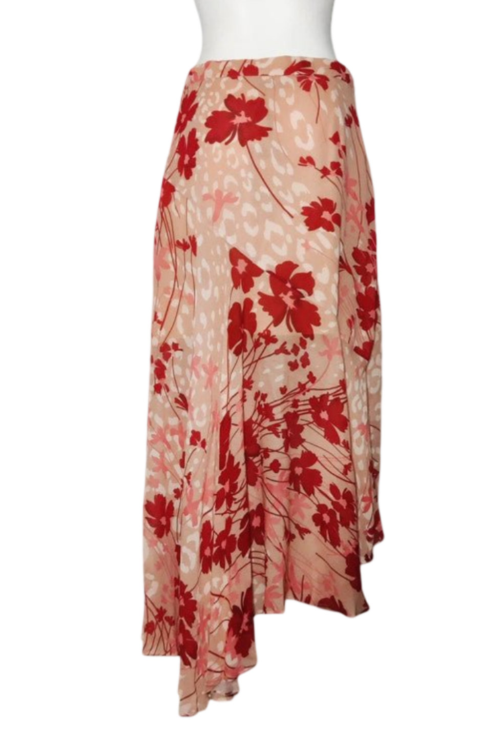 TwinSet  Falda Asimétrica Floral