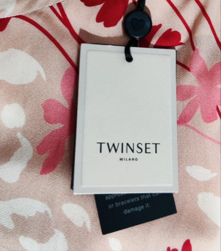 TwinSet  Falda Asimétrica Floral