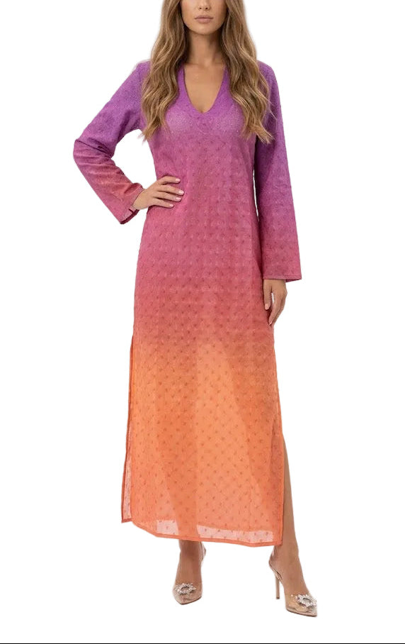Undiz Vestido Playero Degradado Boho