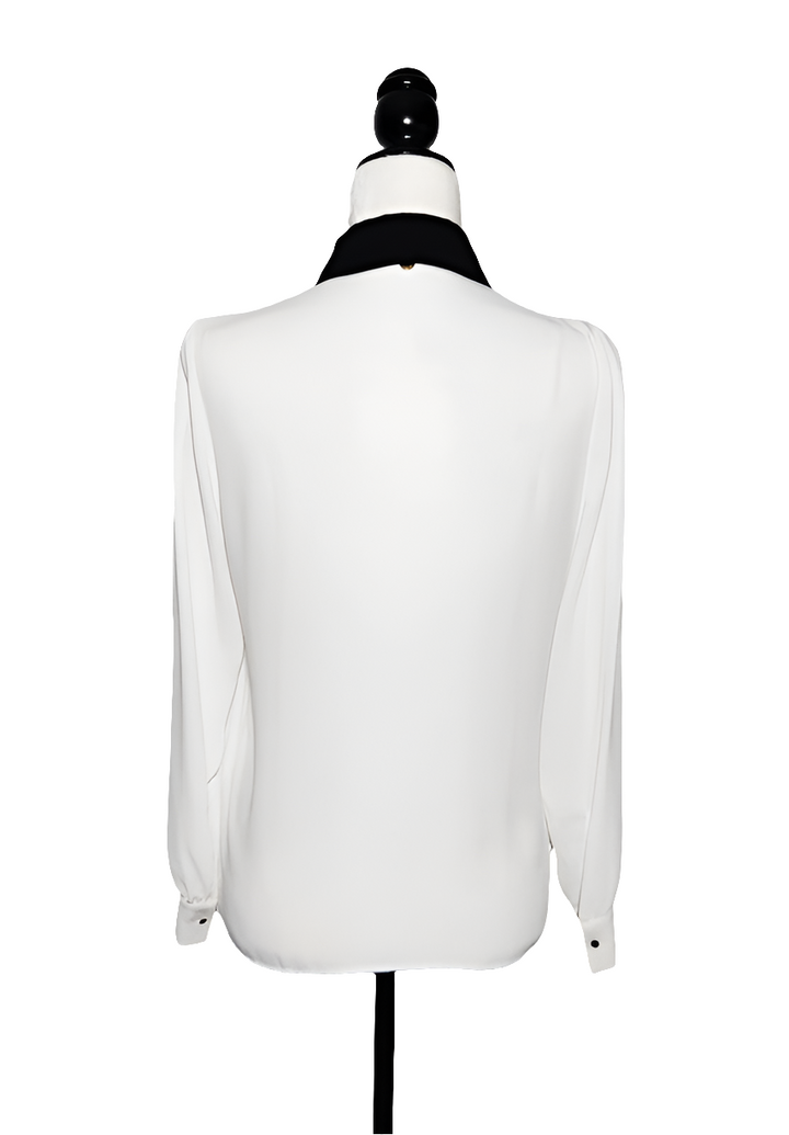 Liu Jo Camisa Blanca con Lazo