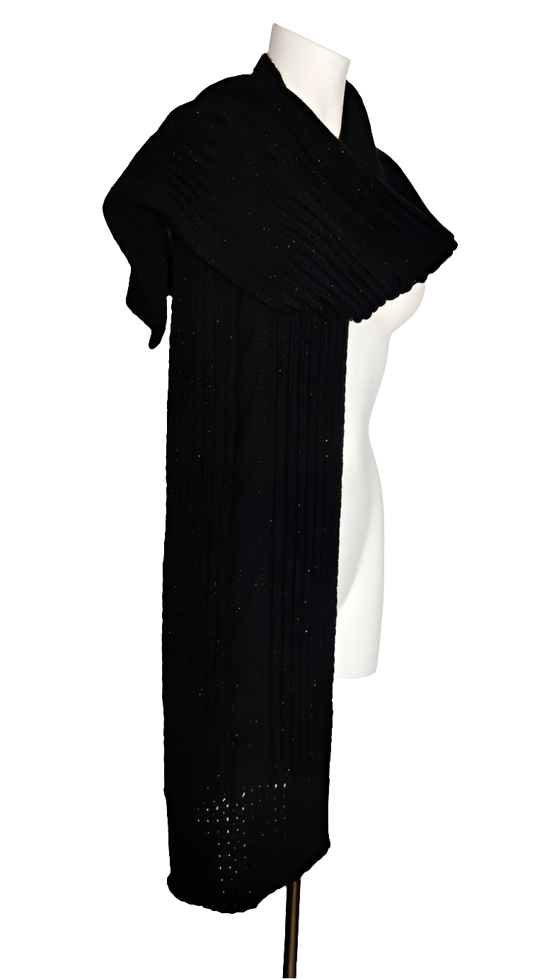 YES-ZEE Bufanda Punto Combinado