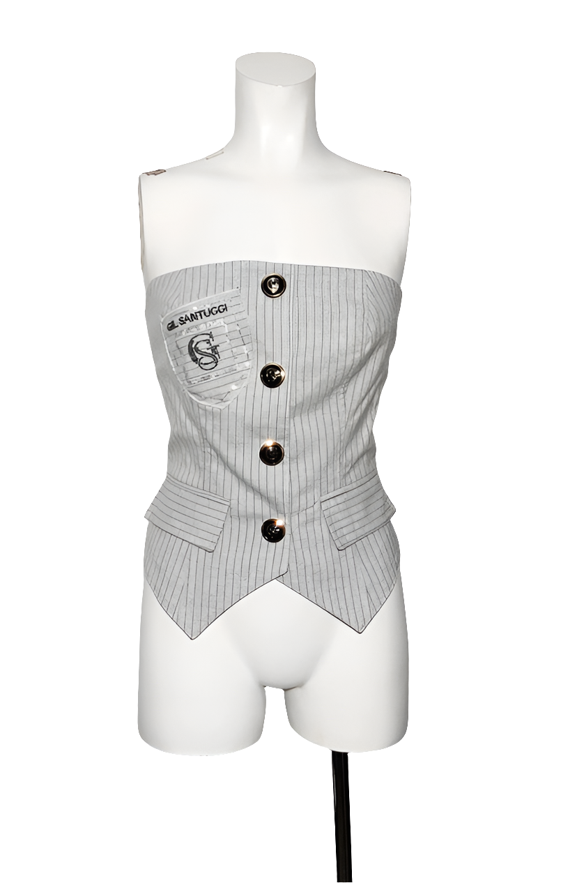 Gil Santucci  Top Corsé con Sello Italiano