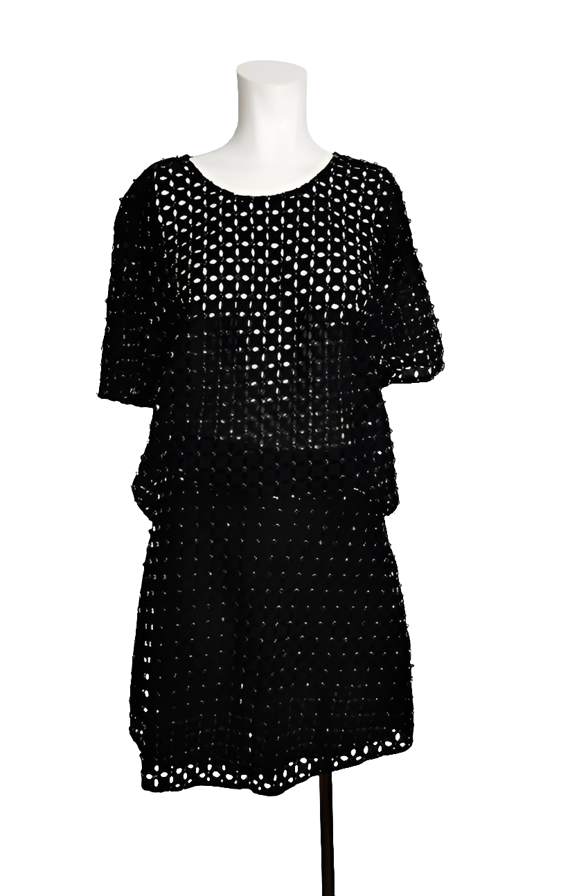 Michael Michael Kors Falda Calada con Pedrerías