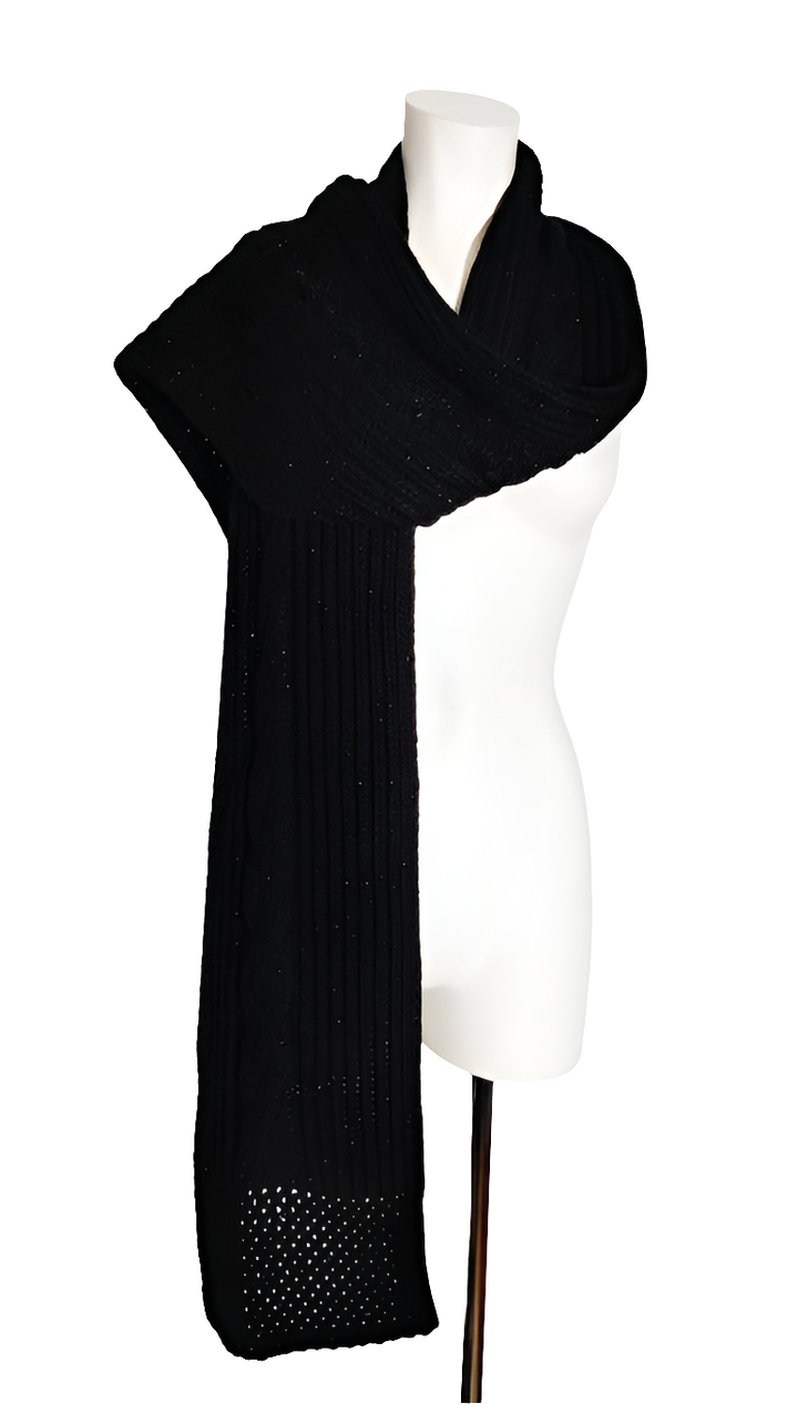 YES-ZEE Bufanda Punto Combinado