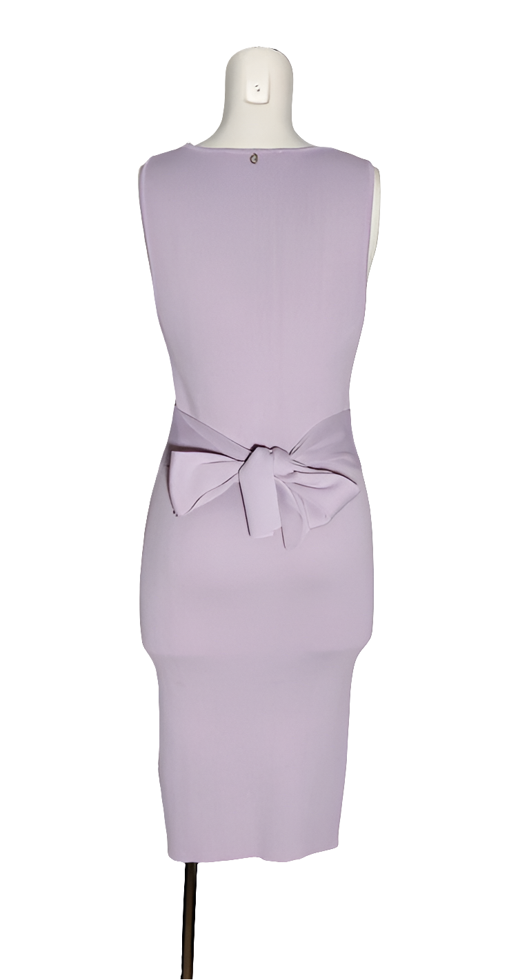 Guess Vestido Midi “Annie” Canalé Lila