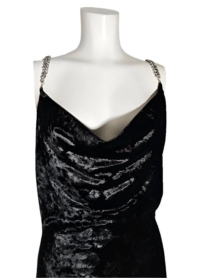 Guess Vestido Terciopelo Floral