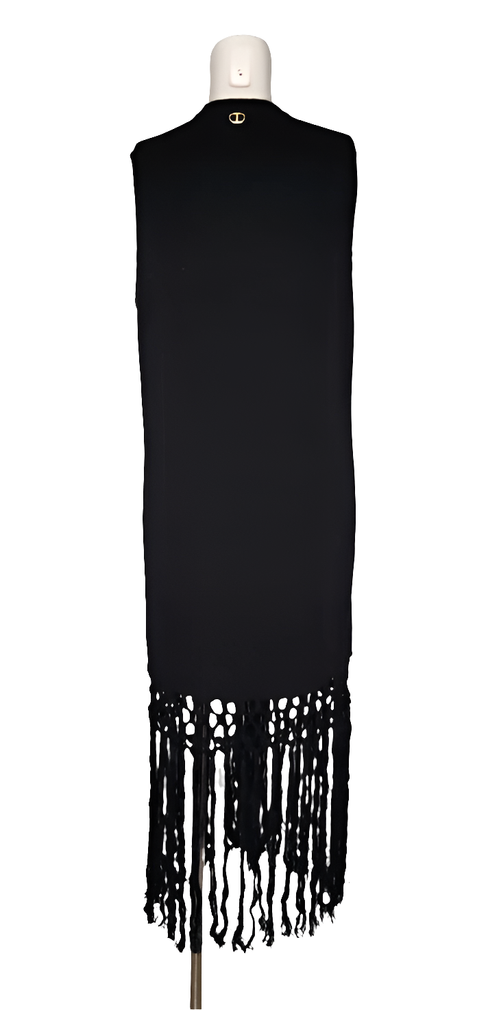 Twinset Chaleco con Flecos