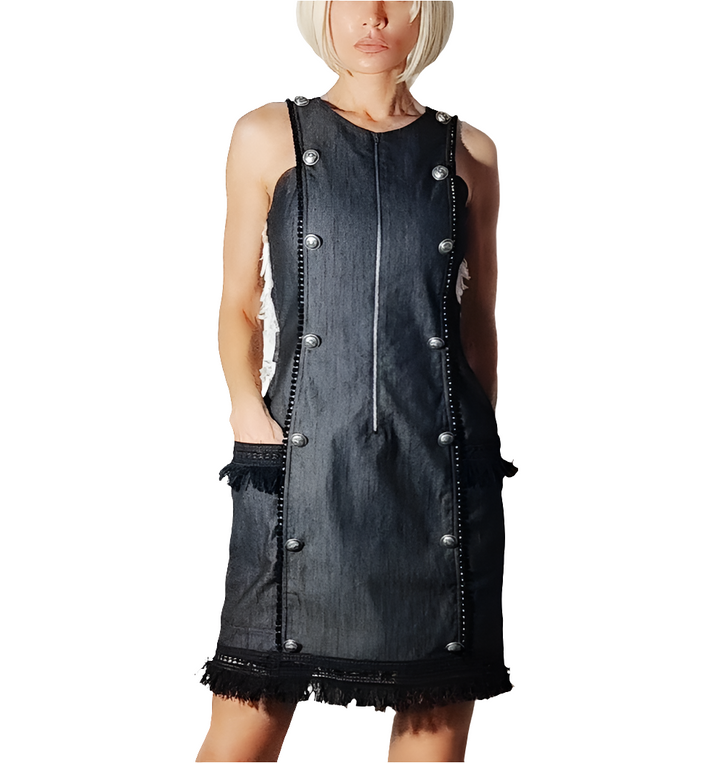 Armario Lulú Vestido con Detalles Boho