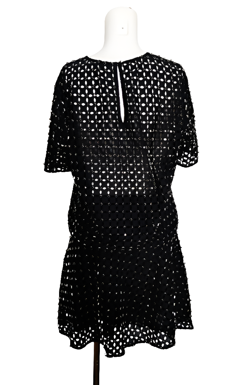 Michael Michael Kors Falda Calada con Pedrerías