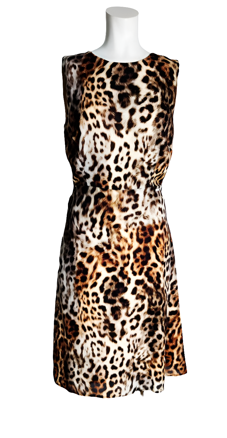 Marciano Vestido estampado de leopardo