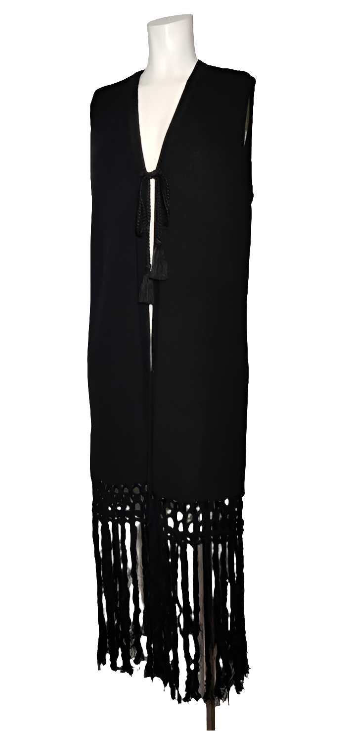 Twinset Chaleco con Flecos